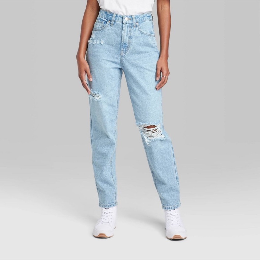 NWT Wild Fable Women’s Super High-Rise Curvy Tapered Jeans